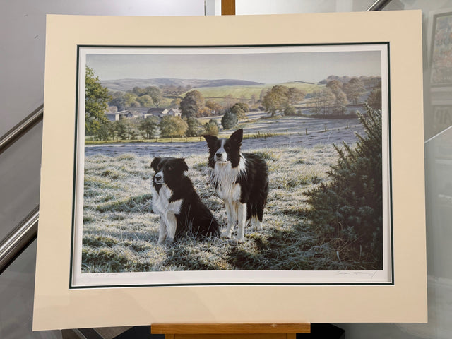 best friends artist proof mounted print by artist steven townsend
