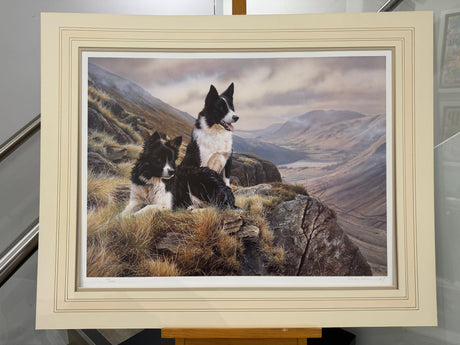 bill and ben mounted print by artist steven townsend