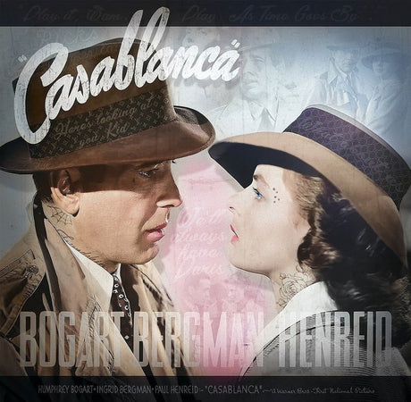 casablanca print by artist jj adams