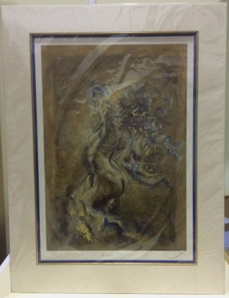 cascade ii mounted print by artist joy kirton smith