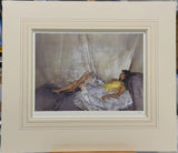 cecilia reclining mounted print by artist russell flint