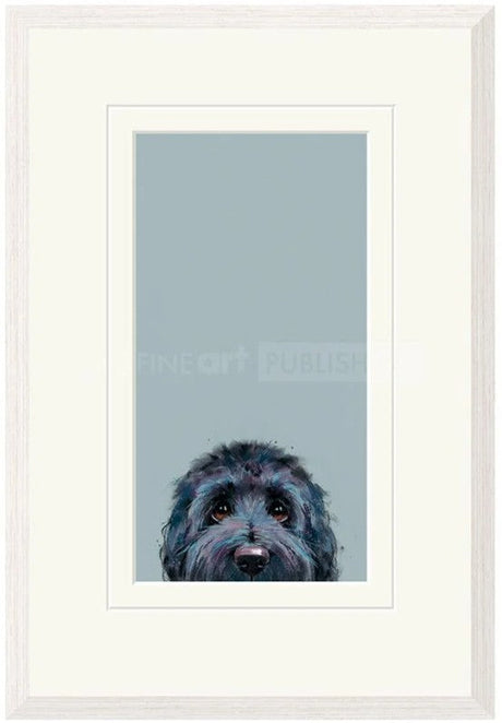 cute alert framed pprint by artist nicky litchfield