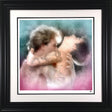 ditto print framed in black by artist jj adams