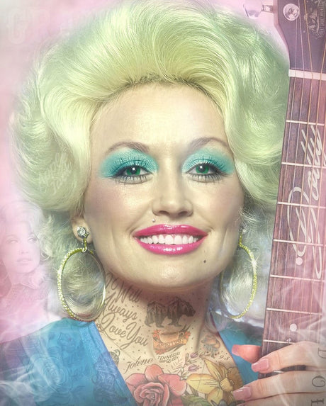 dolly print by artist jj adams