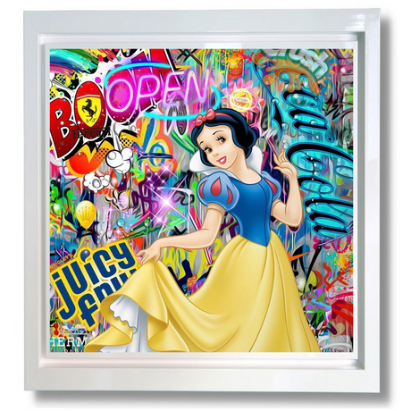 don't be a lady framed print by artist #onelife183