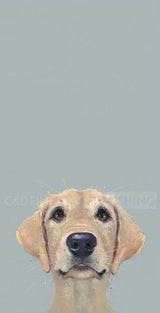 eager to please print by artist nicky litchfield