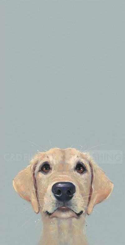 eager to please print by artist nicky litchfield