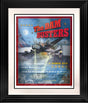 enemy coast ahead framed in black by artist JJ adams