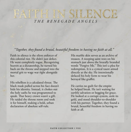 faith in silence explained by artist chuck