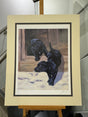 first footers mounted print by artist john trickett