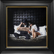 for love or money collectors edirion framed print by artist richard blunt