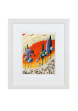 free wheelin framed print by artist bret burkmar
