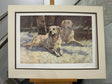 having a break mounted print by artist john trickett