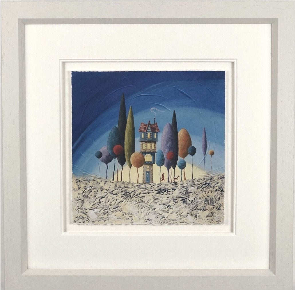 home fires early risers framed print by artist bret burkmar