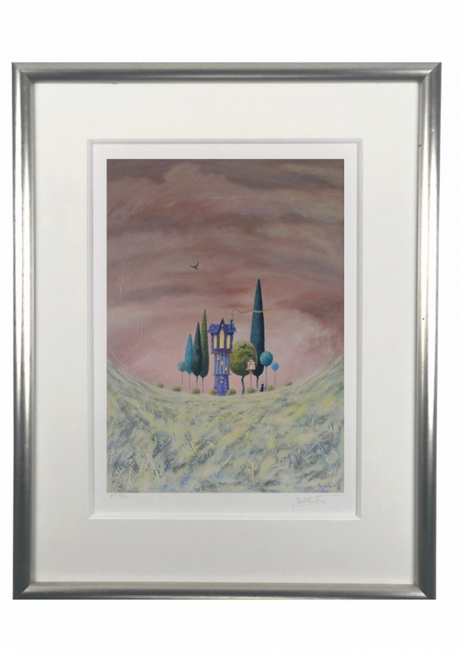 home fires east framed print by artist bret burkmar