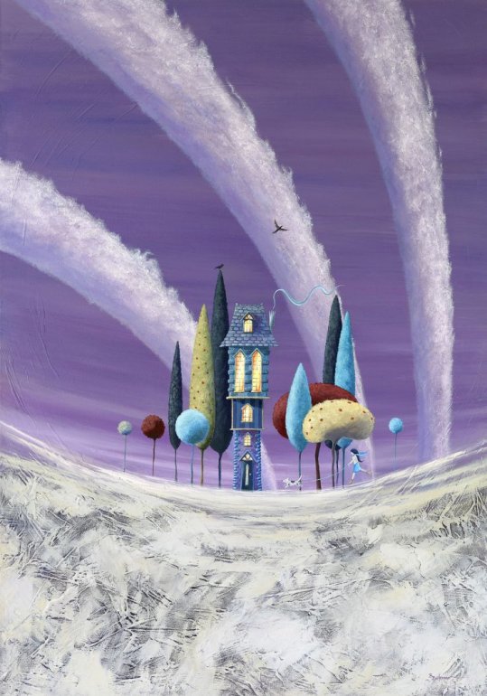 home fires north mouonted print by artist bret burkmar