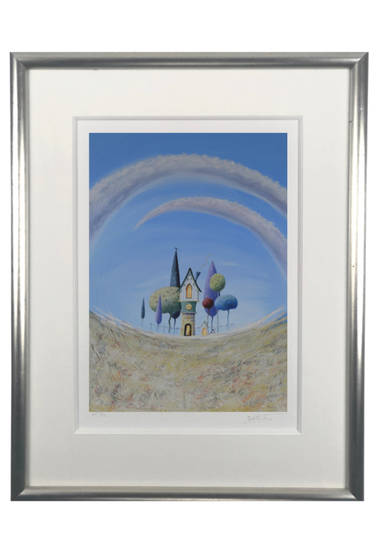 home-fires-south-framed-print-by artist-bret-burkmar