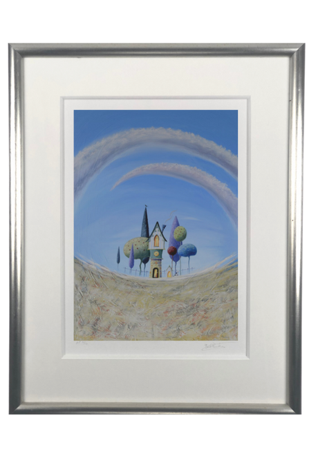 home-fires-south-framed-print-by artist-bret-burkmar