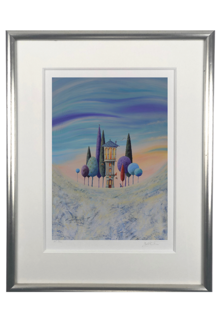 home fires west framed print by artist bret burkmar