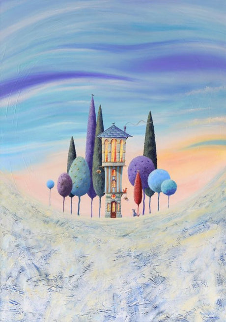 home fires west mounted print by artist bret burkmar