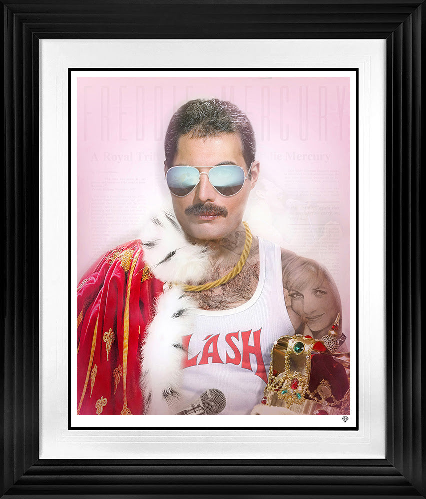 i want it all framed in black by artist jj adams