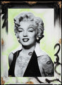 imperfction is beauty lime framed print by artist ghost