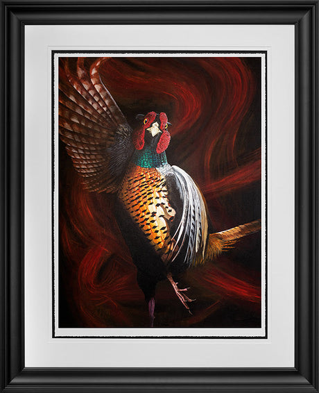 joaquin framed print by artist angus gardner