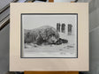 just dreaming mounted print by artist mike sibley