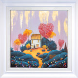love hut framed print by artist dale bowen