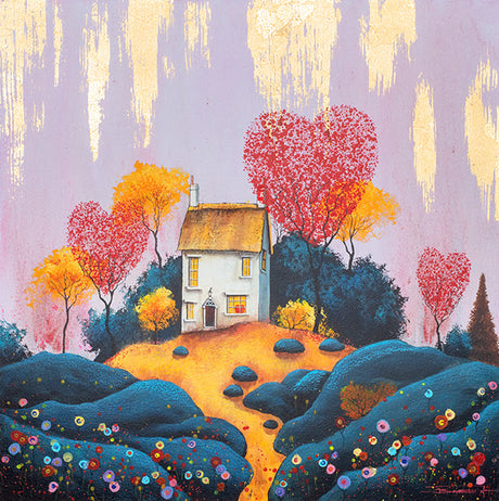 love hut mounted print by artist dale bowen