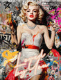 loved by you mounted print by artist zee