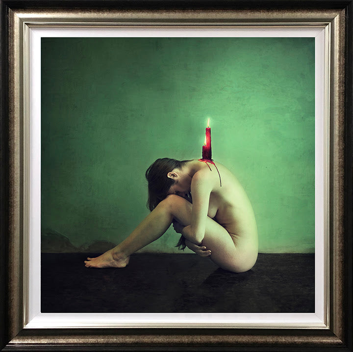 lucerna deluxe framed print by artist michelle mackie