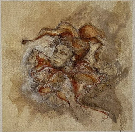 mask i print by artist joy kirton smith