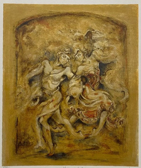 masquerade ii print by artist joy kirton smith