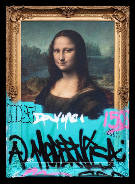 mint framed print by artist ghost
