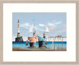 paisley and piper framed print by artist gary walton