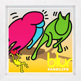 parklife print framed in white by artist tboy