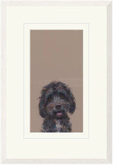 poppet framed print by artist nicky litchfield