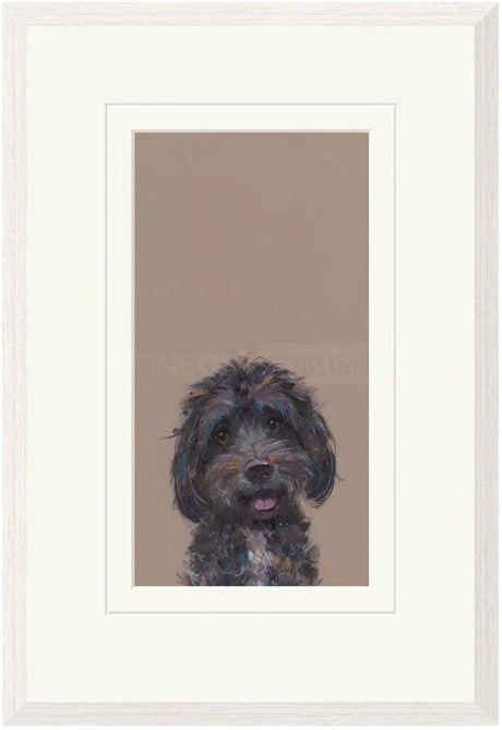 poppet framed print by artist nicky litchfield
