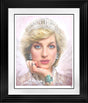 public life and love print framed in black by artist jj adams