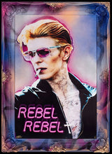 rebel rebel framed print by artist ghost