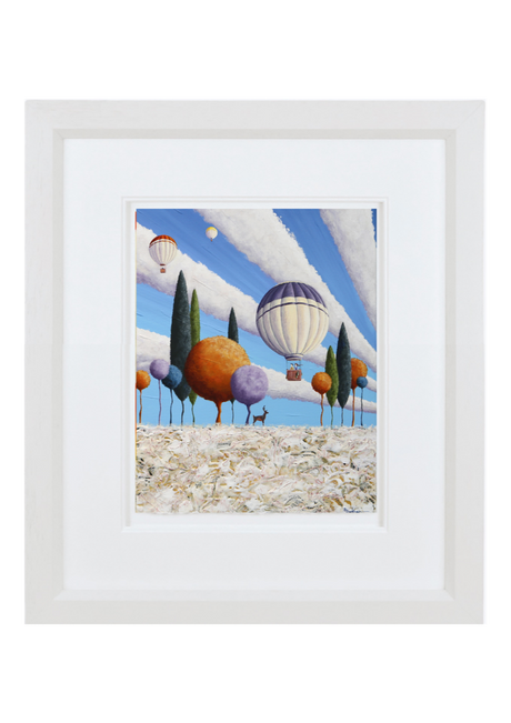 ride the wind framed print by bret burkmar