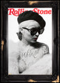 rolling stone debbie framed print by artist ghost