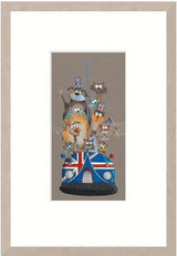 scream for speed i framed print by artist gary walton
