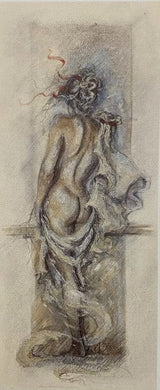 silver shadows ii print by artist joy kirton smith