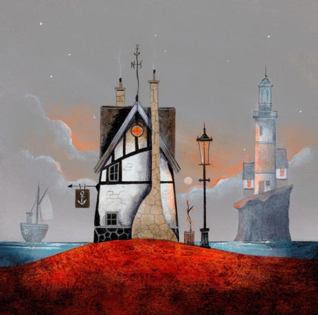 the anchor print by artist gary walton
