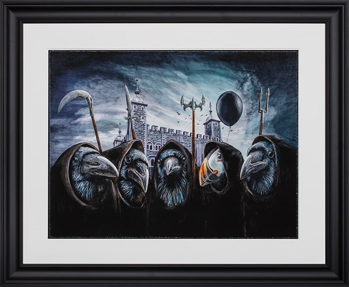 the imposter framed print by artist angus gardner