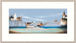 the impossible bottle framed print by artist gary walton