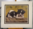 the last biscuit mounted print by artist john silver