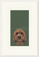the look framed print by artist nicky litchfield